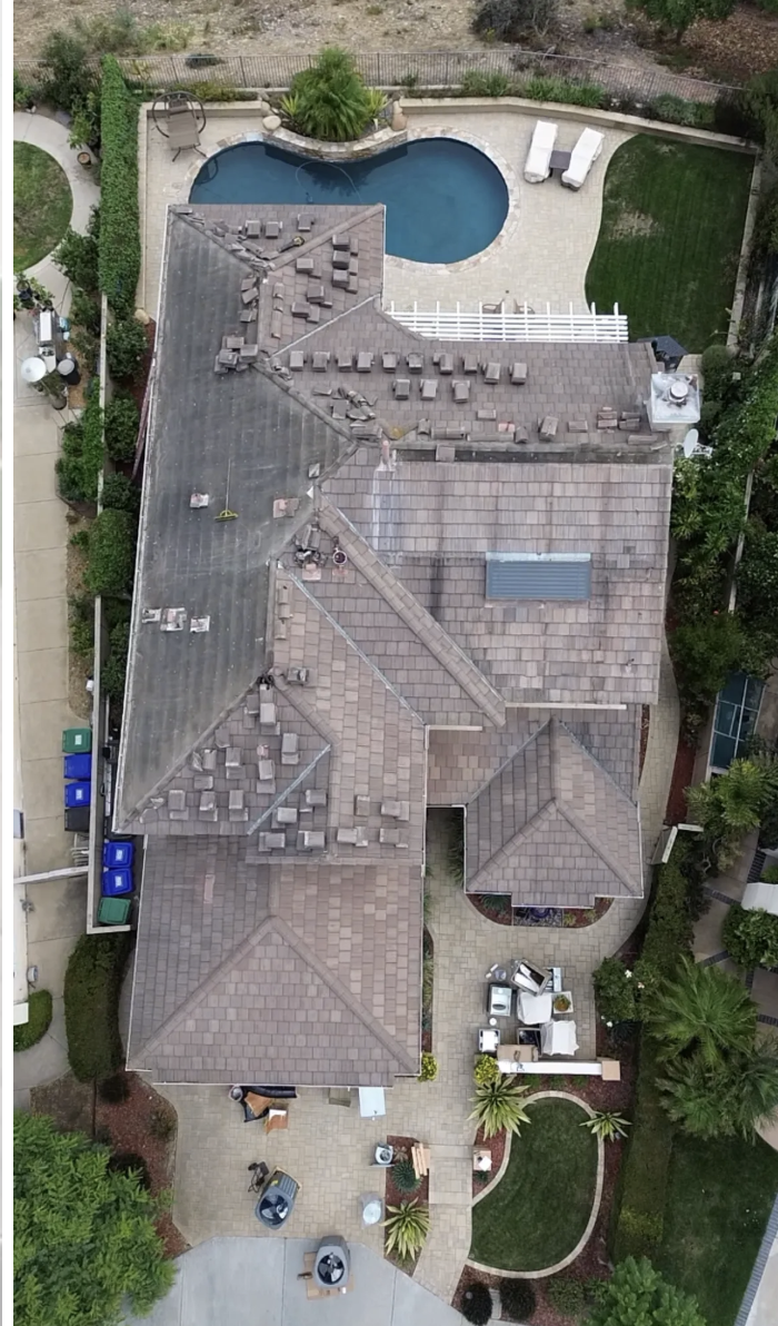 Commercial roofing project