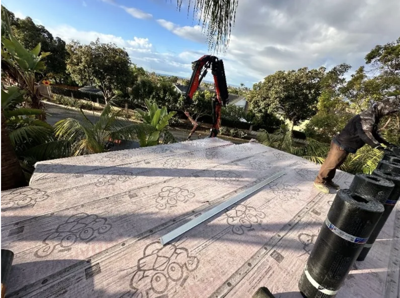 Roof installation